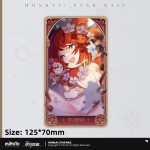 miHoYo HSR Amphoreus' Saga of Heroes Series Shiny Ticket Tinplate Badge Collectible Accessories